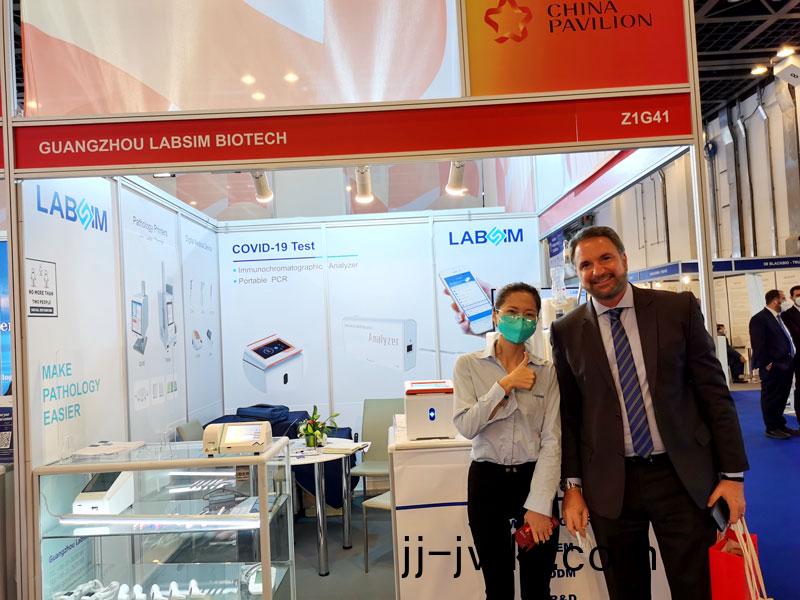 【展會(hui)迴(hui)顧(gu)】藍勃生物精(jing)綵亮(liang)相(xiang)2022 MEDLAB Middle East